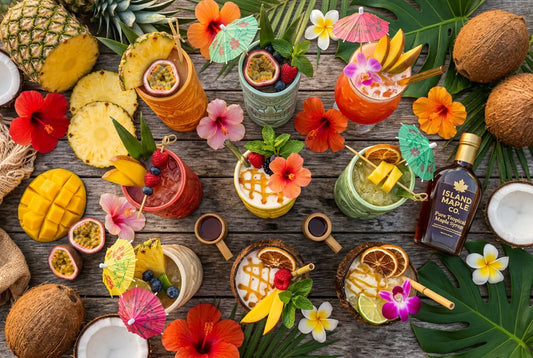 9 Easy Non-Alcoholic Tiki Cocktail With a Maple Touch