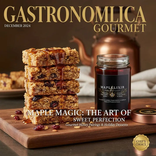 maple granola bar- luxury cooking